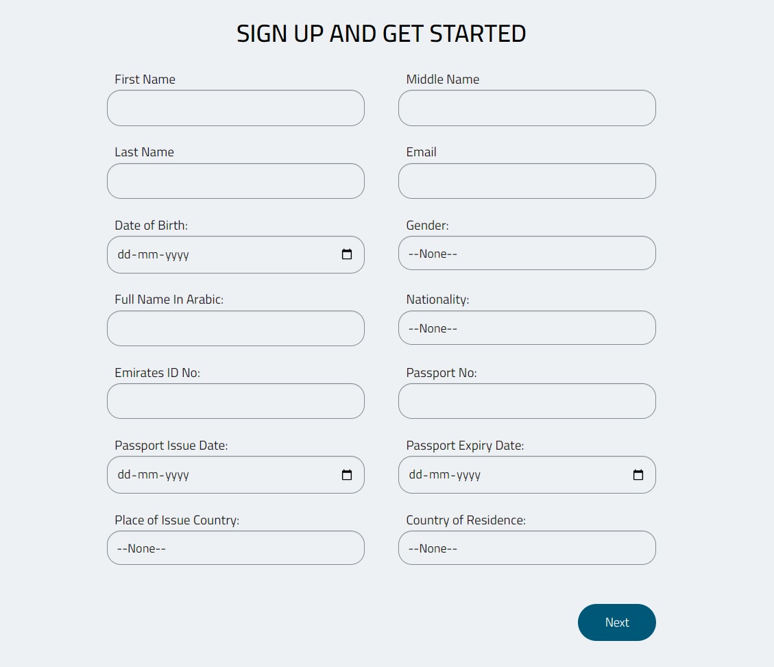 Dubai Talent Pass Online Application Form